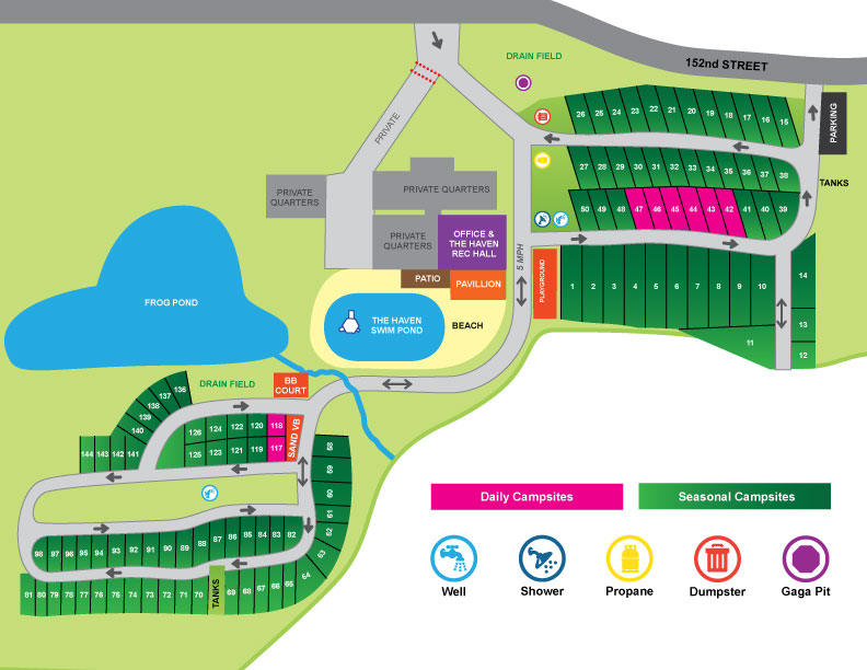 Wisconsin Campground Map